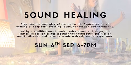Sound Healing: September 2026