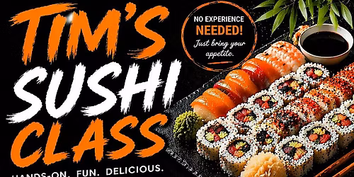 Tim's Sushi Class @ Belching Beaver Oceanside