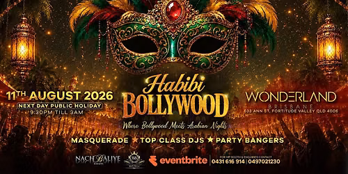 Habibi Bollywood Night - Wonderland Brisbane