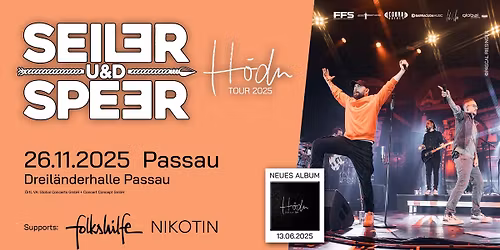 Seiler und Speer | H\u00f6dn Tour 2025 | Passau