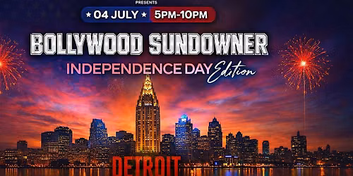 Blue Glove Presents: #1 DETROIT BOLLYWOOD SUNDOWNER 2026 | EXODOS ROOFTOP