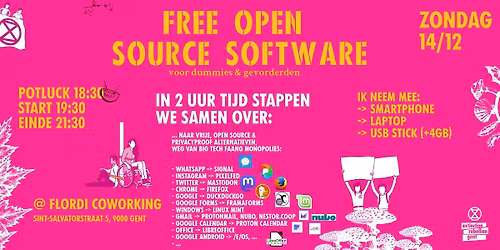 Free Open Source Software overstapmoment