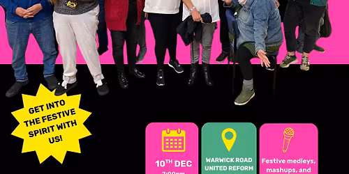 The Choir with No Name Coventry's Christmas Singalong