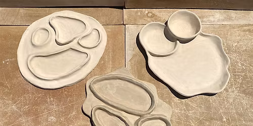 "Girl Dinner" Snack Tray - Handbuilding Pottery Class