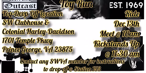 8th Annual Outcast Toy Run