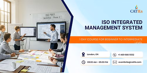 ISO Integrated Management System: 1 Day Level 1 to 2 Course in London