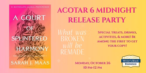 ACOTAR 6 Midnight Release Party!