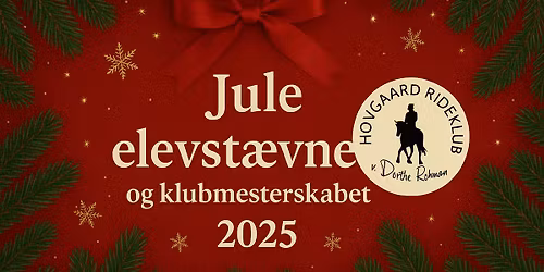 Jule Elevst\u00e6vne og klubmesterskabet 2025