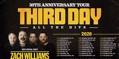 Third Day with Zach Williams