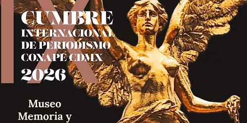 IX CUMBRE INTERNACIONAL DE PERIODISMO CONAPE CDMX 2026