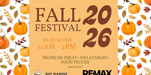 Big Rapids DBA Fall Festival - Chaired by RE\/MAX Together