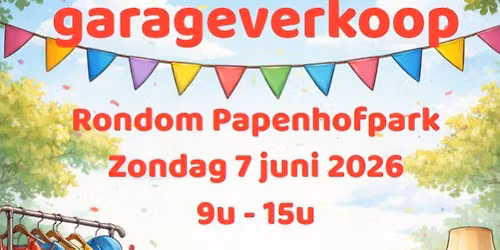 Rommelmarkt aan het Papenhofpark 