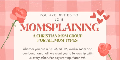 Momsplanning: A Christian Mom Group for All Mom Types