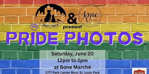 Pride Photoshoot Fundraiser for MACC PACK with KME Photography