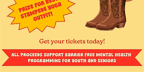 Stampede DOGA Fundraiser