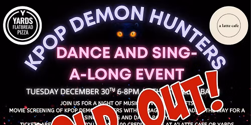 KPop Demon Hunters Movie Screening Dance and Sing-A-Long Event
