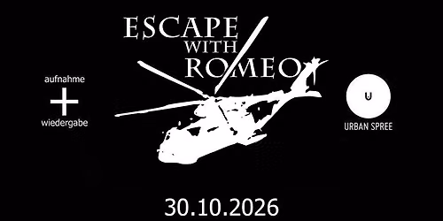 Escape With Romeo + The Calm Grey \/\/ Urban Spree, Berlin