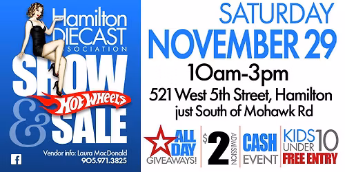 HAMILTON DIECAST SHOW