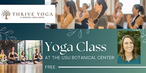 Yoga at the USU Botanical Center