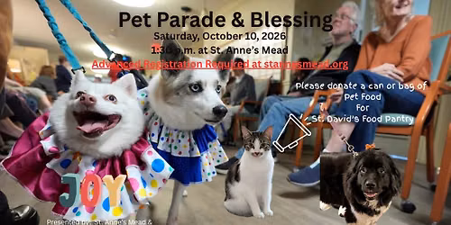 Pet Parade & Blessing
