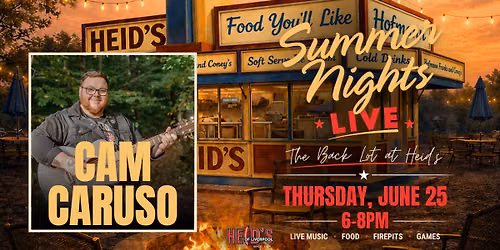 Live Music: Cam Caruso
