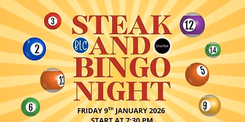 Steak and Bingo Night
