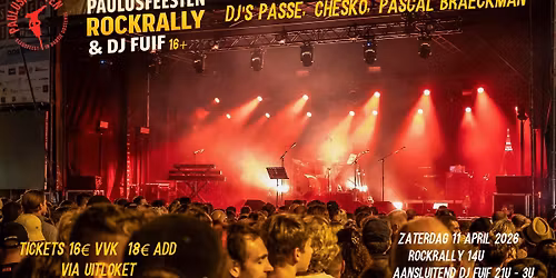 Paulusfeesten Rockrally & DJ Fuif
