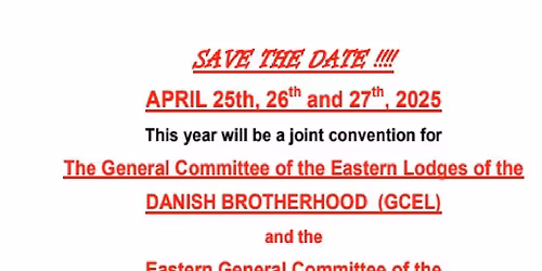 The GCEL and EGC Joint Convention