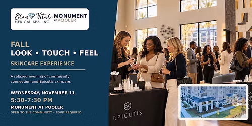 Look Touch Feel Fall Skincare Experience