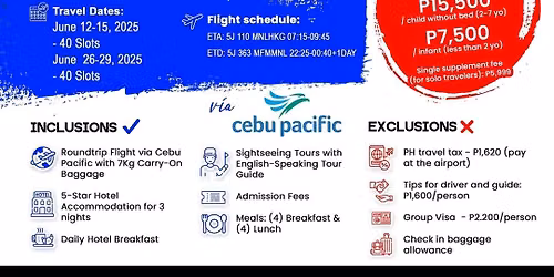 4D\/3N Splendor of Southern China & Macau!