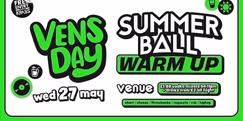 VENSDAY - Summer Ball Warm-Up