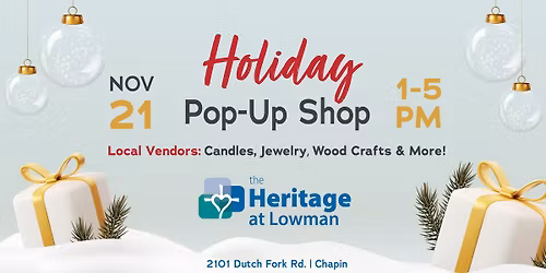 Holiday Pop-Up Shop Event