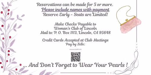Pearls and Purses Brunch 