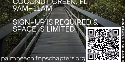 Morning Botanizing at FERN FOREST in COCONUT CREEK, FL - SIGN UP REQUIRED!