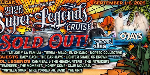 The Super Legends Cruise 2026