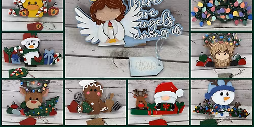 Wood Cut Out Paint Night - November Interchangeables