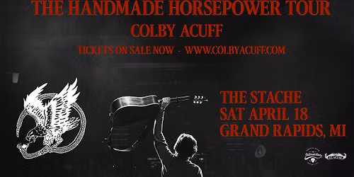 Colby Acuff - The Handmade Horsepower Tour at The Stache - Grand Rapids, MI