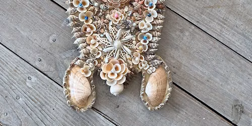Shell Collage Sea Turtle