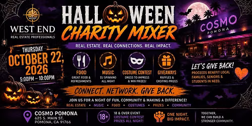 WEREP HALLOWEEN CHARITY MIXER