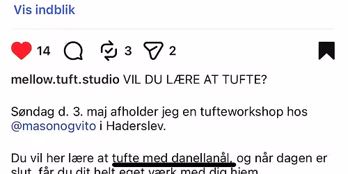 Tufteworkshop - L\u00e6r at tufte 