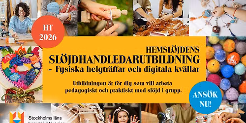 KURS: Hemsl\u00f6jdens handledarutbildning 2026