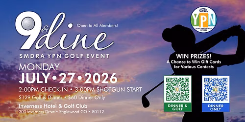 2026 SMDRA YPN 9&Dine Golf Event