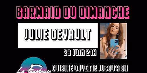 Barmaid du dimanche: Julie Devault