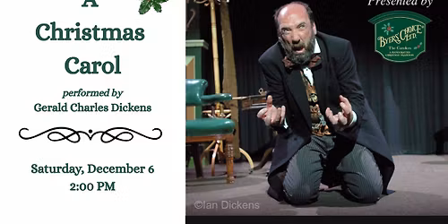 A Christmas Carol performed by Gerald Charles Dickens