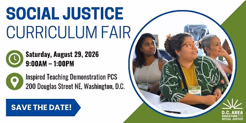 2026 Social Justice Curriculum Fair