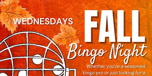 Fall Bingo Night