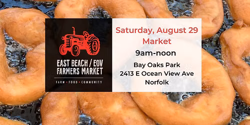 August 29 East Beach\/EOV Farmers Market 