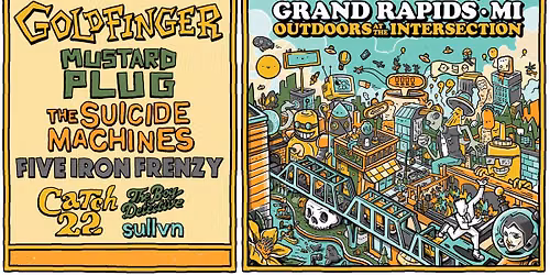 Goldfinger - Ska The Lot at The Intersection (Outdoor Stage) - Grand Rapids, MI