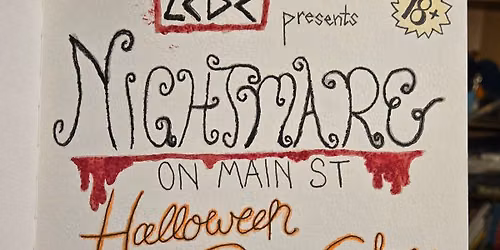 Nightmare on Main St - Halloween Drag Show and Fundraiser for The Center