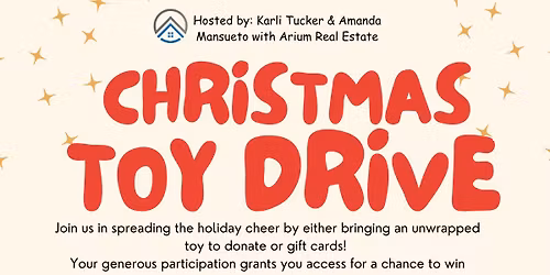 CHRISTMAS TOY DRIVE!!
